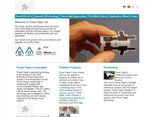 Tablet Screenshot of powerpaper.cn